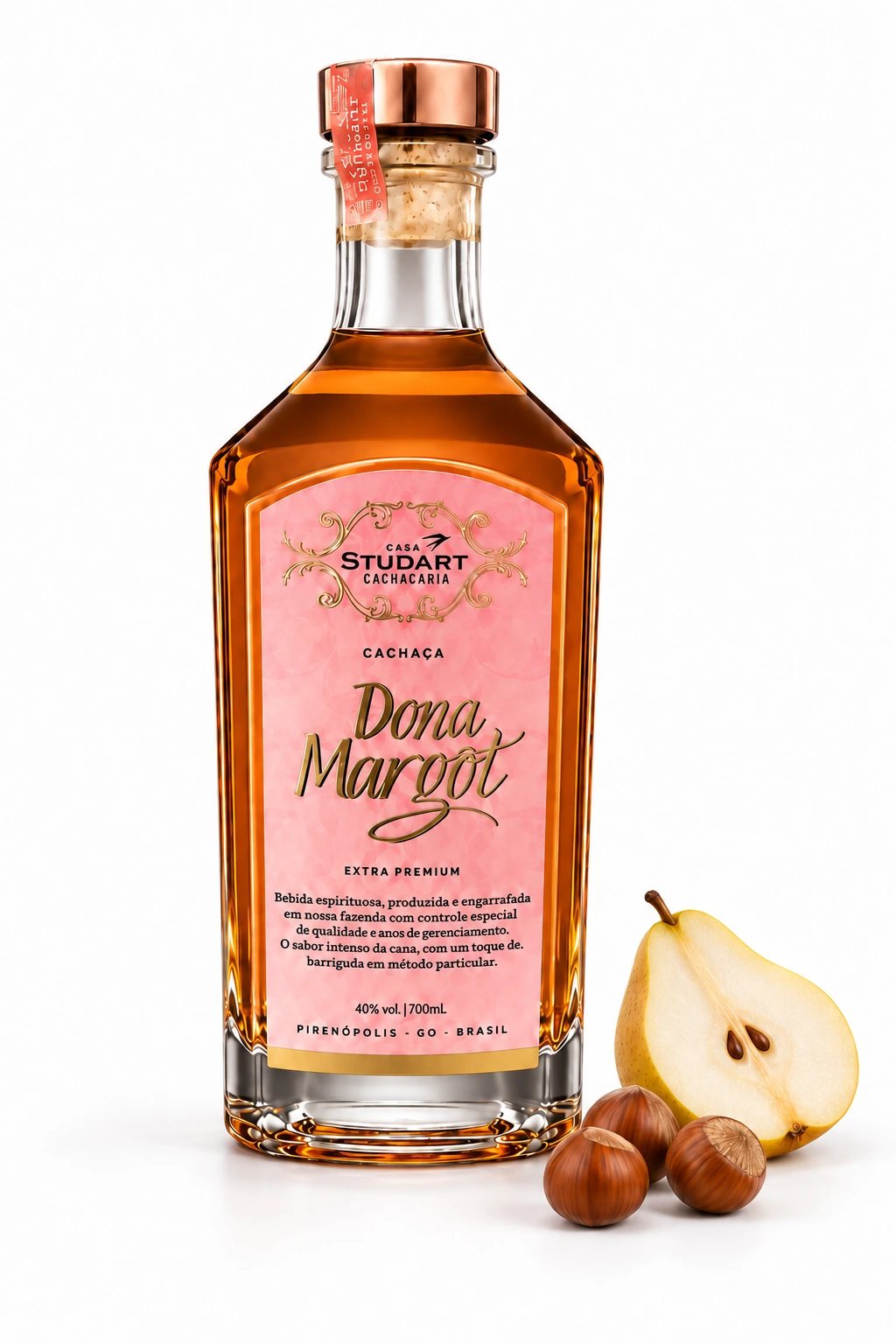 Dona Margot — Estúdio branco · imagem editada