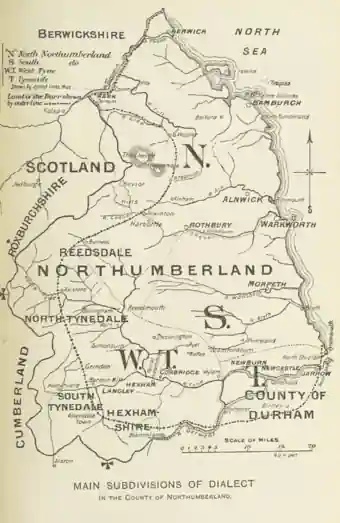 Northumberland, fronteira entre Inglaterra e Escócia: berço da linhagem Studart desde 1066.