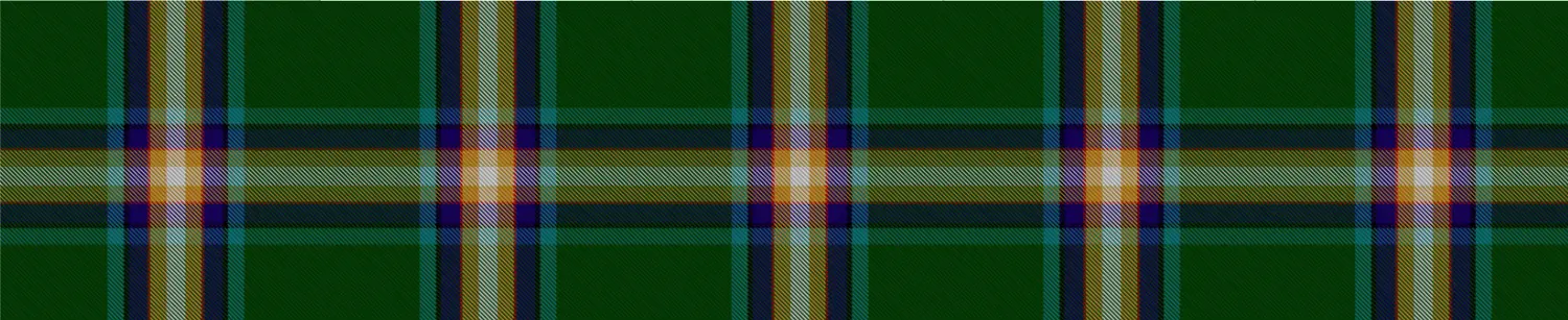 O Tartan: símbolo da identidade escocesa preservado como herança cultural da família.