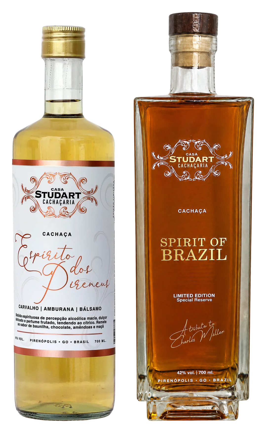 Kit Dueto: Espírito dos Pireneus e Spirit of Brazil